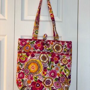 Vera Bradley Floral Tote Bag